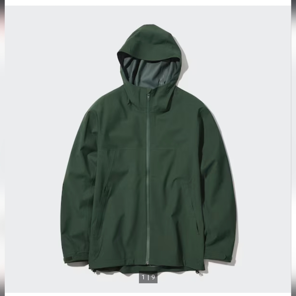UNIQLO blocktech parka (3d cut)
